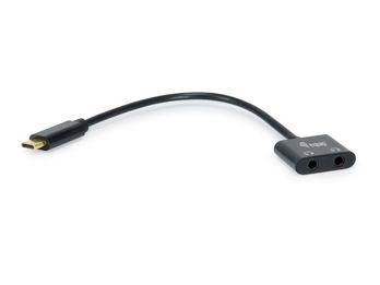 EQUIP Audio Cable 0.15 M Usb C 2 X  (133469)