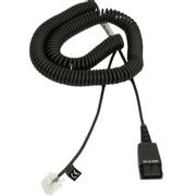JABRA QD Cord to special-Plug RJ45 coiled 0.5 - 2 Meter for Siemens Open Stage (8800-01-94)
