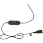 JABRA GN1210 RJ9-Ampl micro carbone QD-RJ9