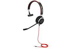 JABRA EVOLVE 40 UC Mono headset only with 3.5mm Jack (without USB Controller), headband, discret boomarm