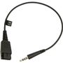 JABRA Quick Disconnect (QD) to 3.5 mm Jack Cord Adapter