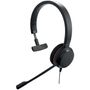 JABRA EVOLVE 20 MS Mono USB Headband Noise cancelling USB connector with mute-button and volume control on the cord