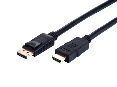 LinkIT DisplayPort ver.1.3 til HDMI 2 m. Svart, DP ver. 1.3, 4Kx2K@60Hz (CDP-H-3020-A)