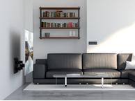 Multibrackets M VESA Super Slim Tilt & Turn - monteringssett - for flatpanel - svart (7350022734036)