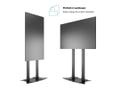 MULTIBRACKETS M Public Display Stand 210 Dual Pillar (7350073732586)