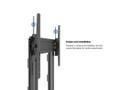 MULTIBRACKETS M Public Display Stand 210 Dual Pillar Wheelbase Black (7350073732753)