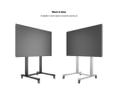 MULTIBRACKETS Display Stand 180 Dual Pillar Wheelbase (7350073732722)