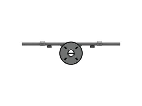 MULTIBRACKETS M Floor To Ceiling Mount 1U Pro Series Floor-Ceiling Mount (7350073733620)