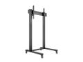 MULTIBRACKETS M Public Display Stand 210 Dual Pillar Wheelbase Black