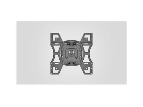 MULTIBRACKETS M VESA Flexarm Full Motion Dual 400x400 (7350073735266)