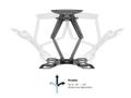 MULTIBRACKETS M VESA Flexarm Full Motion Dual 400x400 (7350073735266)