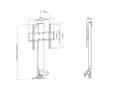 MULTIBRACKETS M Motorized TV Lift Medium (7350073735976)