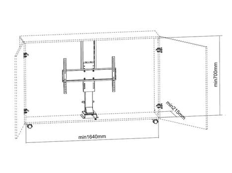 MULTIBRACKETS M Motorized TV Lift Large (7350073735969)
