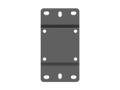MULTIBRACKETS M Pro Series Wallmount Plate Slim Small (7350073736980)