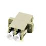 LinkIT Fiberadapter LC/LC duplex MM | Clips and flanges | beige