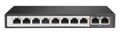 LinkIT PoE+ Switch 10-Port 8 PoE ports, 802.11at, 94W budget
