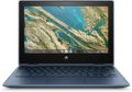 HP Chromebook x360 11 G3 Education Edition - Flipputformning - Celeron N4020 / 1.1 GHz - Chrome OS - UHD Graphics 600 - 4 GB RAM - 32 GB eMMC - 11.6" IPS pekskärm 1366 x 768 (HD) - Wi-Fi 5 - skymningsblå