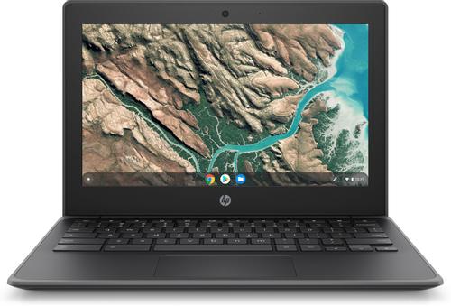 HP Chromebook 11 G8 Education Edition - Intel Celeron N4120 / 1.1 GHz - Chrome OS - UHD Graphics 600 - 4 GB RAM - 32 GB eMMC - 11.6" IPS 1366 x 768 (HD) - Wi-Fi 5 - svartgrå - kbd: hela norden (9TX81EA#UUW)