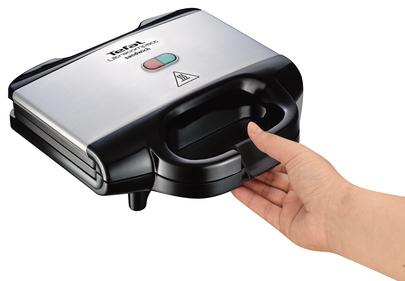 TEFAL SM1572 Sandwich-Toaster 700 W Schwarz, Edelstahl (SM157236)