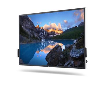 DELL C6522QT - 65" Diagonal Class (64.53" viewable) LED-backlit LCD display - interactive - with touchscreen - 4K UHD (2160p) 3840 x 2160 - anodised black with anodised titan grey deco trim (DELL-C6522QT)