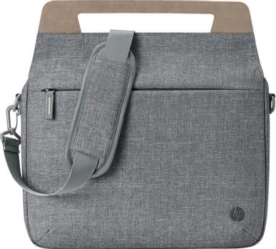 HP RENEW 14inch Grey Brief Case (1A214AA#ABB)