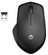 HP 280 Silent Wireless Mouse (svart) USB / 2.4GHz, optisk, 1200 DPI, tyst klickning, gjord för komfort, 70g