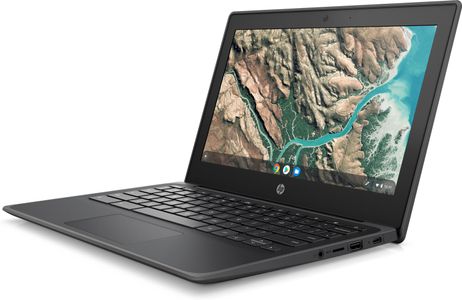 HP Chromebook 11 G8 Education Edition - Celeron N4120 / 1.1 GHz - Chrome OS - UHD Graphics 600 - 4 GB RAM - 32 GB eMMC - 11.6" IPS 1366 x 768 (HD) - Wi-Fi 5 - svartgrå - kbd: hela norden (9TX81EA#UUW)