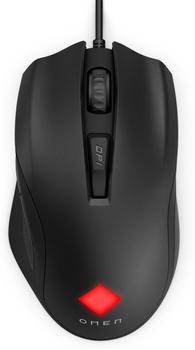 HP P Vector Essential - Mouse - right-handed - 6 buttons - wired - USB 2.0 - black - for HP 21, 22, 24, 27, Pavilion 24, 27, 32, TP01 (8BC52AA#ABB)