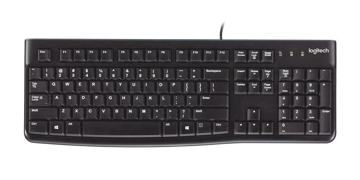 LOGITECH Keyboard K120 for Business (UK) OEM (920-002524)