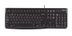 LOGITECH K120 Corded Keyboard black USB for Business - EMEA UK