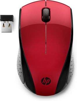 HP 220 Trådløs Rød (7KX10AA)