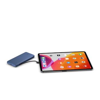 BELKIN 10K PD Power Bank with Integrated Cables (BPB006BTBLU)