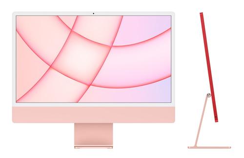 APPLE iMac 24" with Retina 4.5K (2021), M1 chip, 8-core CPU/ 8-core GPU, 8Gb RAM, 512Gb SSD, Pink (MGPN3D/A)