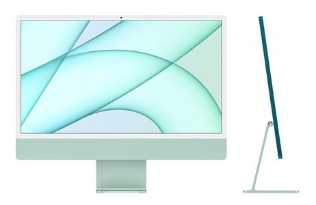 APPLE iMac with 4.5K Retina display - Allt-i-ett - M1 - RAM 8 GB - SSD 256 GB - M1 8-core GPU - GigE - WLAN: Bluetooth 5.0, 802.11a/ b/ g/ n/ ac/ ax - macOS Monterey 12.0 - skärm: LED 24" 4480 x 2520 (4.5K) - ta (MGPH3KS/A)