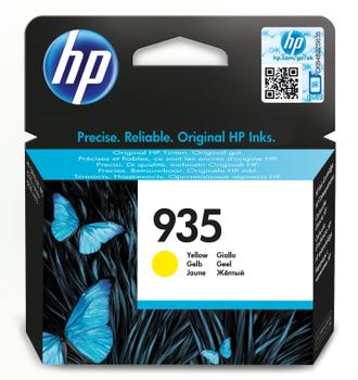 HP 935 - C2P22AE - 1 x Yellow - Ink cartridge - For Officejet 6812, 6815, Officejet Pro 6230, 6230 ePrinter, 6830, 6835 (C2P22AE#BGY)