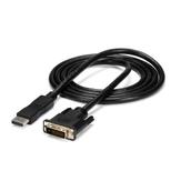 StarTech 6ft / 1.8m DisplayPort to DVI Cable - 1920x1200 - DVI Adapter Cable - Multi Monitor Solution for DP to DVI Setup (DP2DVIMM6) - DisplayPort-kabel - 1.8 m (DP2DVIMM6)