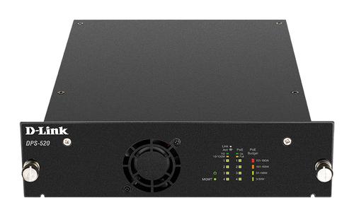 D-LINK PoE Redundant Power Supply for DGS-1520-28,  -28MP, -52 & -52MP (DPS-520)