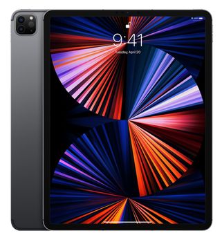 APPLE iPad Pro 12,9" (2021) 256GB 5G (stellargrå) 5. gen, 12,9" Liquid Retina XDR-skjerm (2732x2048),  M1-chip, Face ID, USB-C (MHR63KN/A)