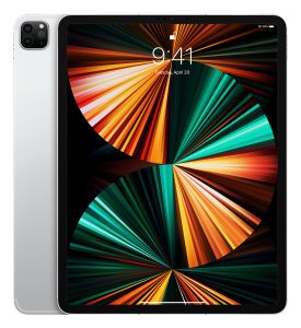 APPLE iPad Pro 12.9" 5-th Gen. (2021), M1 Chip, Wi-Fi + 5G Cellular, 8 GB RAM, 128 GB, Silver (MHR53KN/A)