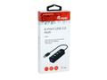 EQUIP USB-Hub USB 2.0 St -> 4x USB Bu 0.15cm 480Mbps schwarz (128955)