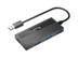 EQUIP 128956, USB 3.2 Gen 1 (3.1 Gen 1) Type-A, USB 3.2 Gen 1 (3.1 Gen 1) Type-A, 5000 Mbit/s, Sort, Kina, CE, RoHS