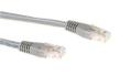 EWENT Grey 1 meter U/UTP CAT6 patch cable with RJ45 connectors