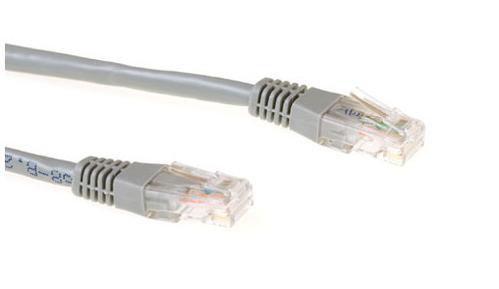 EWENT Grey 3 meter U/UTP CAT6 patch cable with RJ45 connectors (IM8003)