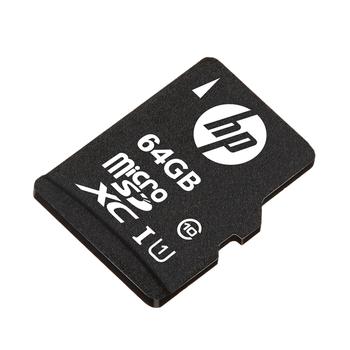 HP 64GB mi210 Class 10 U1 microSDXC Flash Memory Card (SDU64GBXC10HP-EF)