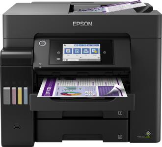 EPSON EcoTank ET-5850 All in One Blækprinter Multifunktion med Fax - Farve - Blæk (C11CJ29401)
