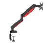 IIYAMA a DSG3001C-R1 - Mounting kit - adjustable arm - for LCD display - black, dynamic red - screen size: 17"-30" - desk-mountable (DSG3001C-R1)