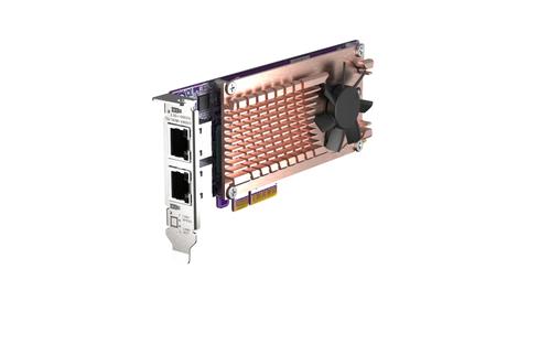 QNAP 2XPCIE2280M.2SS SLOTSPCIEGEN3X4 2X INTEL I225LM 2.5GBENBASE-PORT CTLR (QM2-2P2G2T)