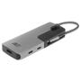 ACT USB-C - HDMI multiport adapter 4K HDMI USB-A USB-C PD 60W USB-C card reader (AC7021)