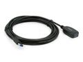 EQUIP 133346, 5 m, USB A, USB A, USB 3.2 Gen 1 (3.1 Gen 1), 5000 Mbit/s, Svart
