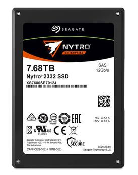 SEAGATE e Nytro 2332 XS7680SE70124 - SSD - 7.68 TB - internal - 2.5" - SAS 12Gb/s (XS7680SE70124)